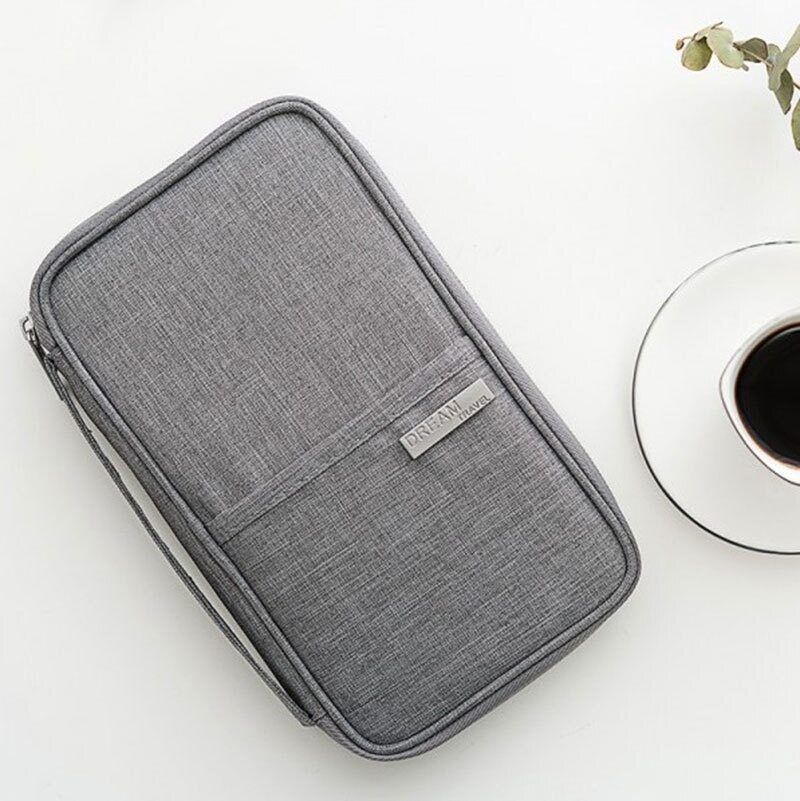 Dream Travel Family Large Passport Holder, Wallet, Ticket, and Document Case