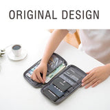 Dream Travel Family Large Passport Holder, Wallet, Ticket, and Document Case