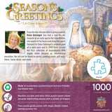 Season's Greetings - A Child is Born 1000 Piece Jigsaw Puzzle