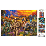 Hometown Heroes - History of the American Soldier 1000 Piece Jigsaw Puzzle