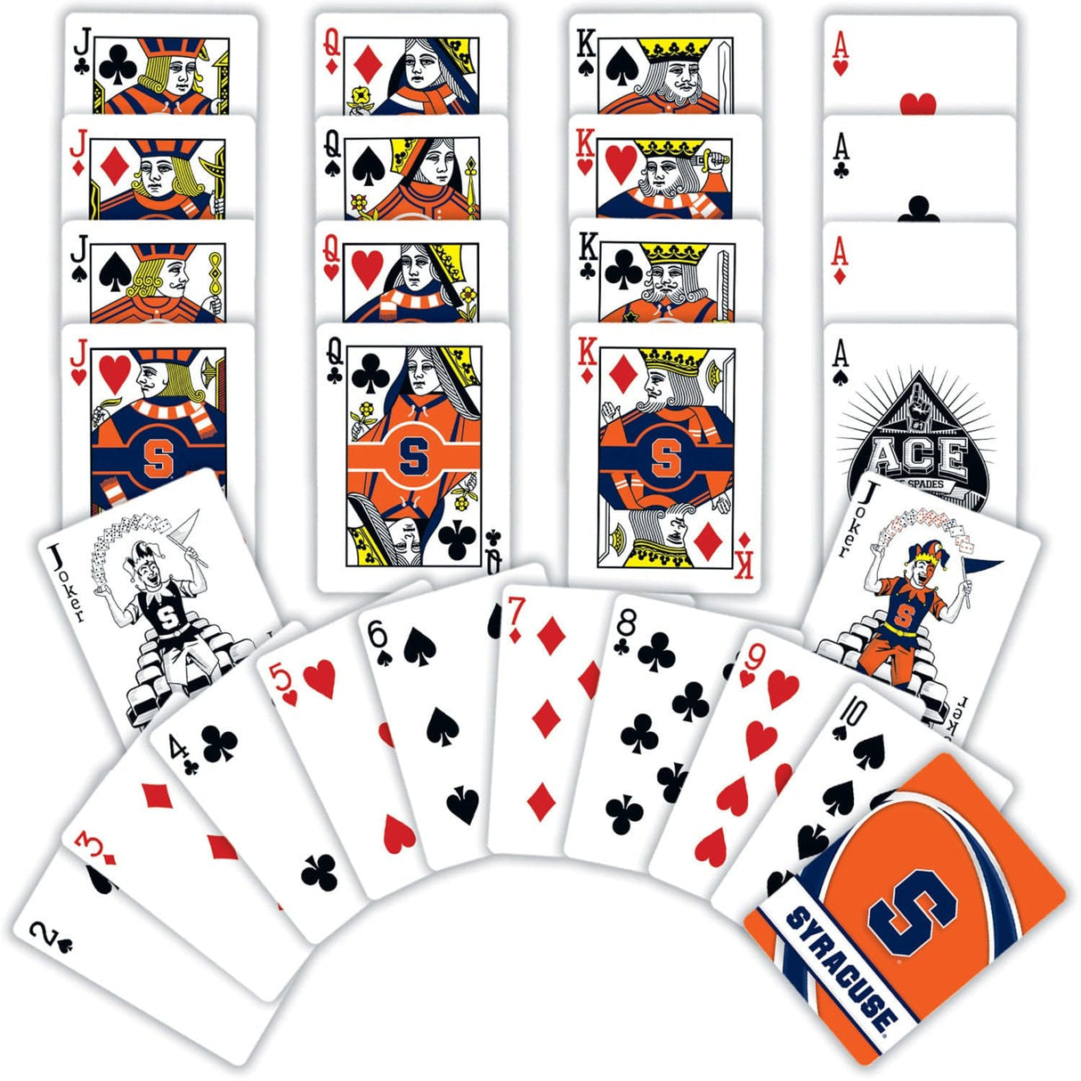 Syracuse Orange Playing Cards - 54 Card Deck