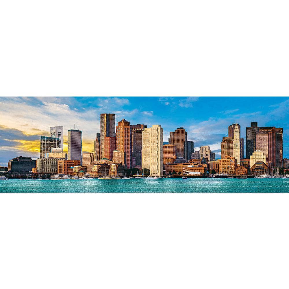 Boston, Massachusetts 1000 Piece Panoramic Jigsaw Puzzle
