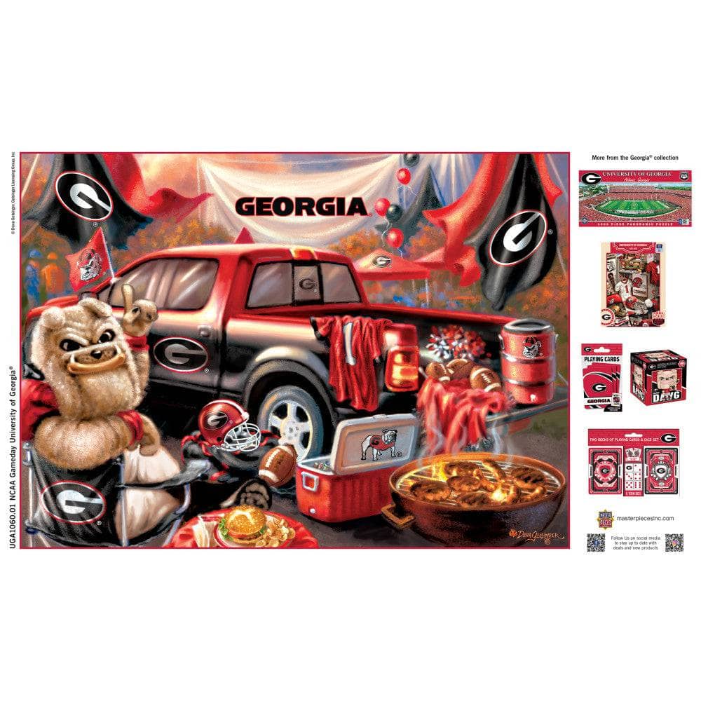 Georgia Bulldogs - Gameday 1000 Piece Jigsaw Puzzle