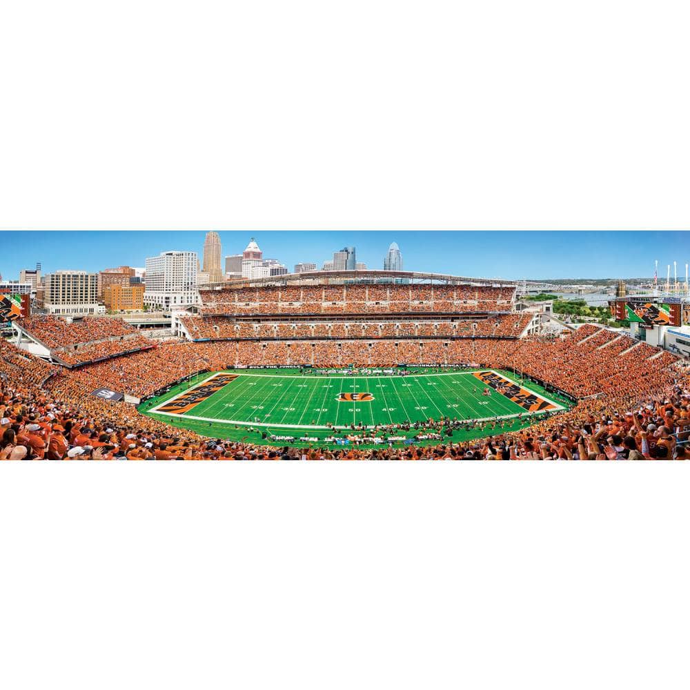 Cincinnati Bengals - 1000 Piece Panoramic Jigsaw Puzzle