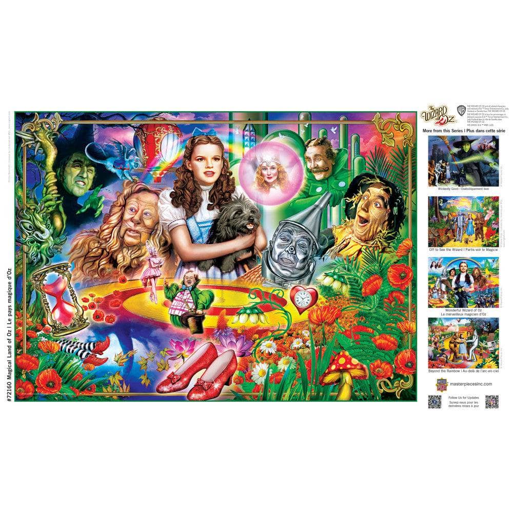 The Wizard of Oz - Magical Land of Oz 1000 Piece Jigsaw Puzzle