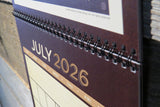 2026 Wall Calendar: Fantasy Travel (Ancient Wonders & Mythical Places)