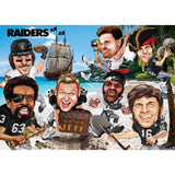 Las Vegas Raiders - All-Time Greats 500 Piece Jigsaw Puzzle