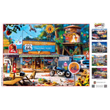 Cruisin' Route 66 - Trading Post on Route 66 1000 Piece Jigsaw Puzzle