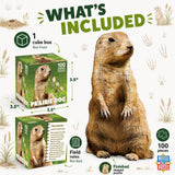 Prairie Dog 100 Piece Shaped Jigsaw Puzzle