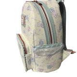 Loungefly Disney Stitch & Angel Cherry Blossom All-Over Print Mini Backpack