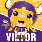 Minnesota Vikings - NFL Mascot 100 Piece Jigsaw Puzzle