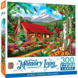 Memory Lane - Mountain Hideaway 300 Piece EZ Grip Jigsaw Puzzle