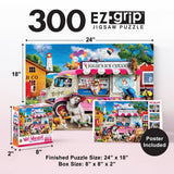 Wild & Whimsical - Iggy's Ice Cream 300 Piece EZ Grip Jigsaw Puzzle