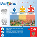Family Time - Creekside Gathering 400 Piece Jigsaw Puzzle