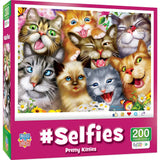 Selfies - Pretty Kitties 200 Piece Jigsaw Puzzle