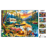 Time Away - The Lake is Calling 1000 Piece Jigsaw Puzzle