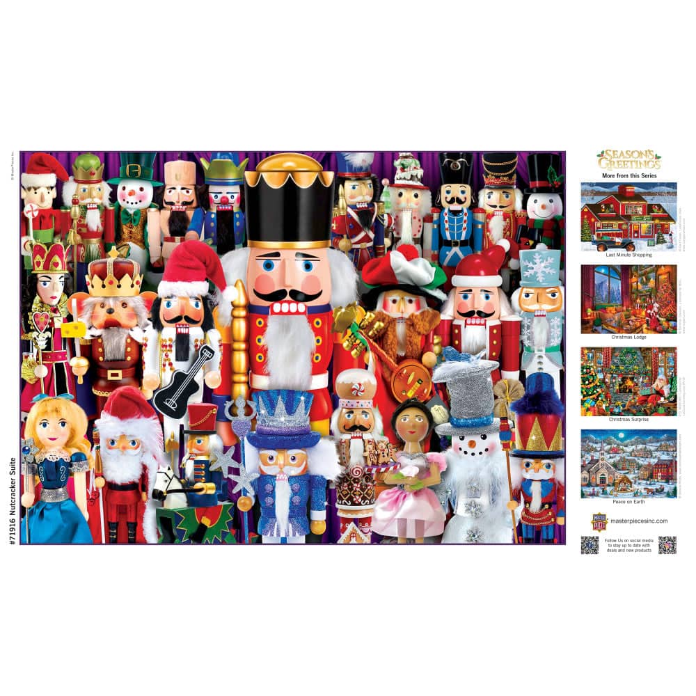 Season's Greetings - Nutcracker Suite 1000 Piece Jigsaw Puzzle