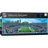 Carolina Panthers - 1000 Piece Panoramic Jigsaw Puzzle - End View