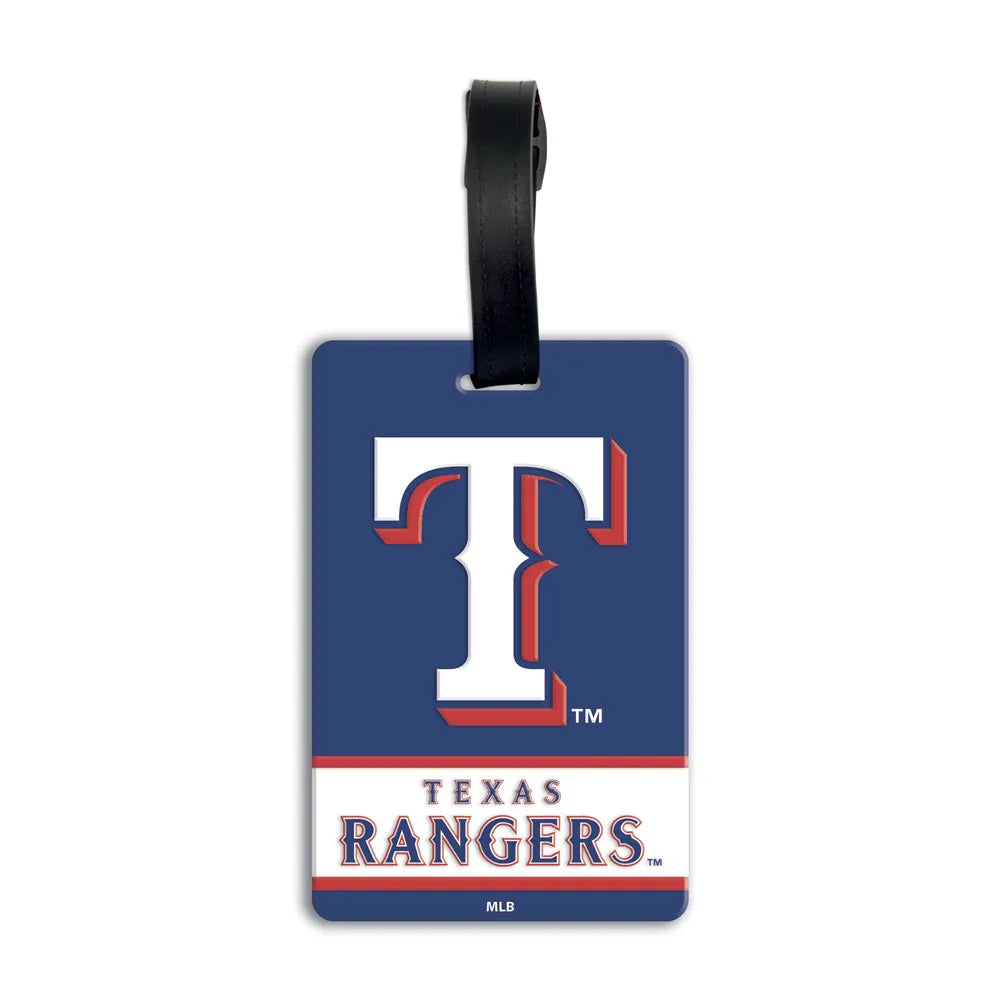 Texas Rangers Luggage Tag | Officially Licensed MLB Travel Tag