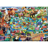 National Parks of America 1000 Piece Jigsaw Puzzle