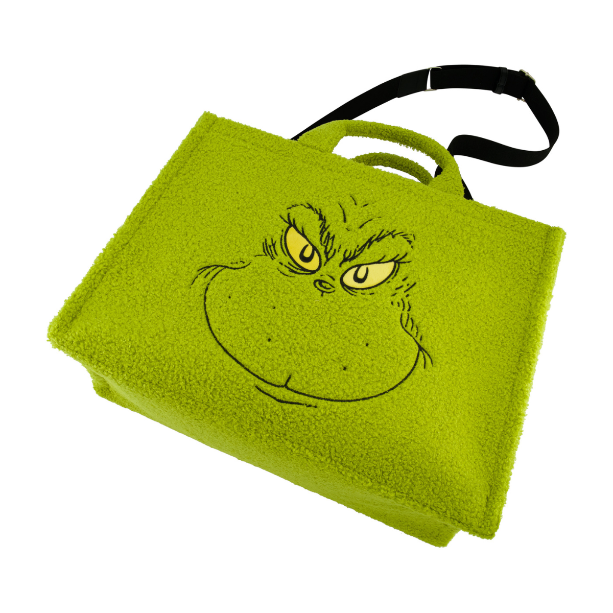 Grinch Big Face Travel Tote with Trolly Strap