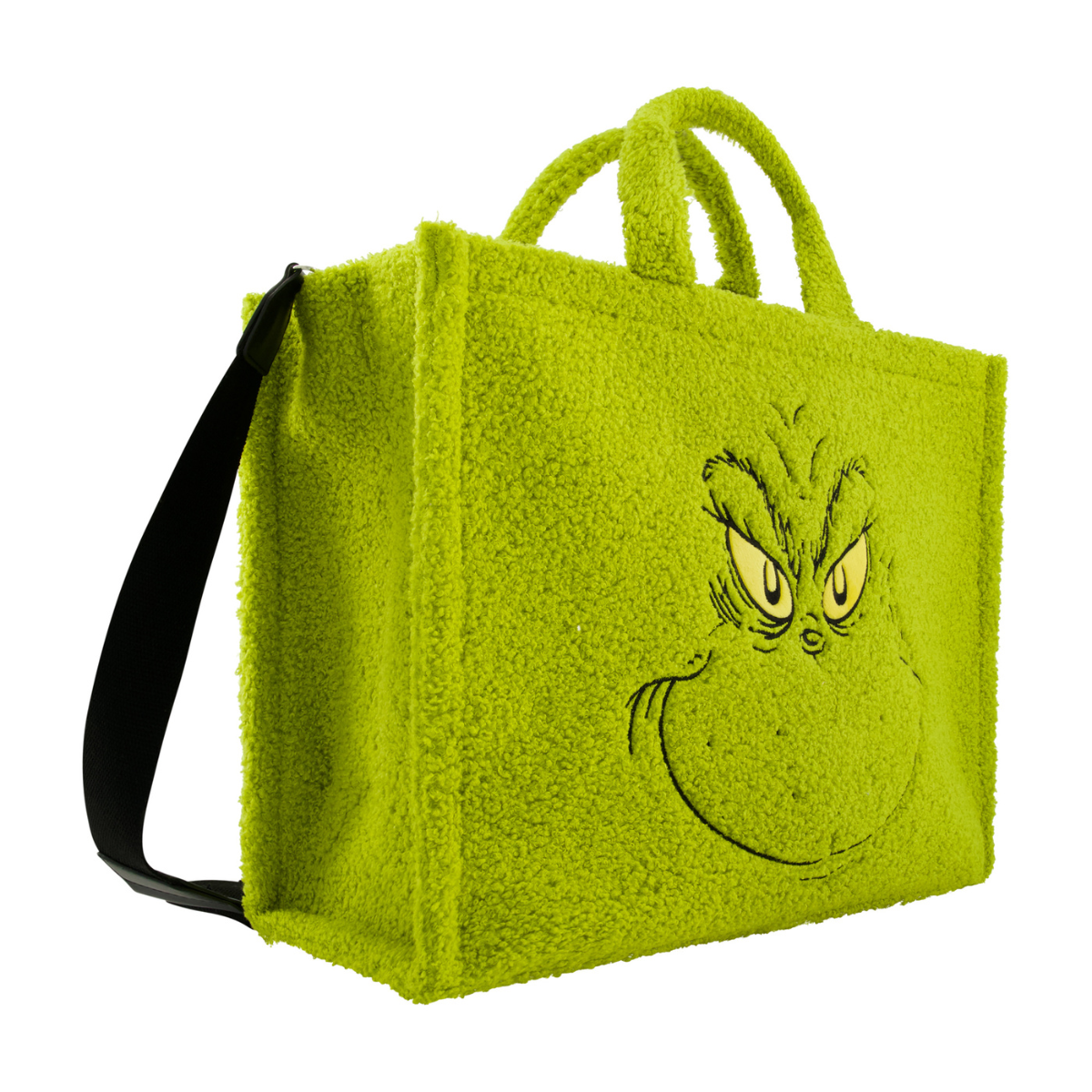 Grinch Big Face Travel Tote with Trolly Strap