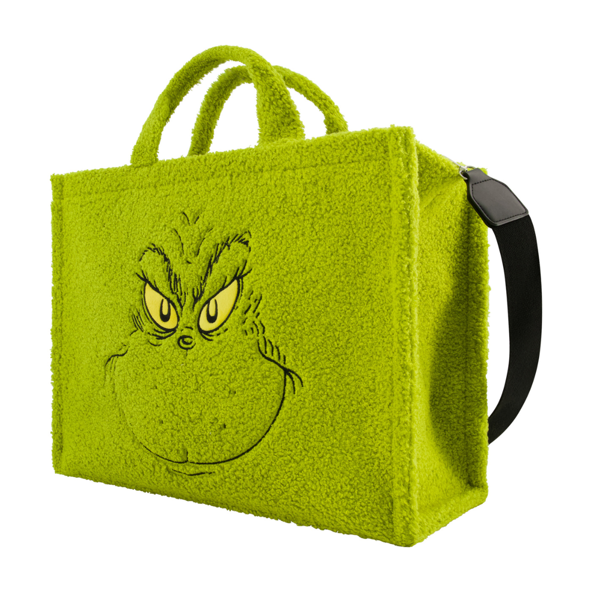 Grinch Big Face Travel Tote with Trolly Strap