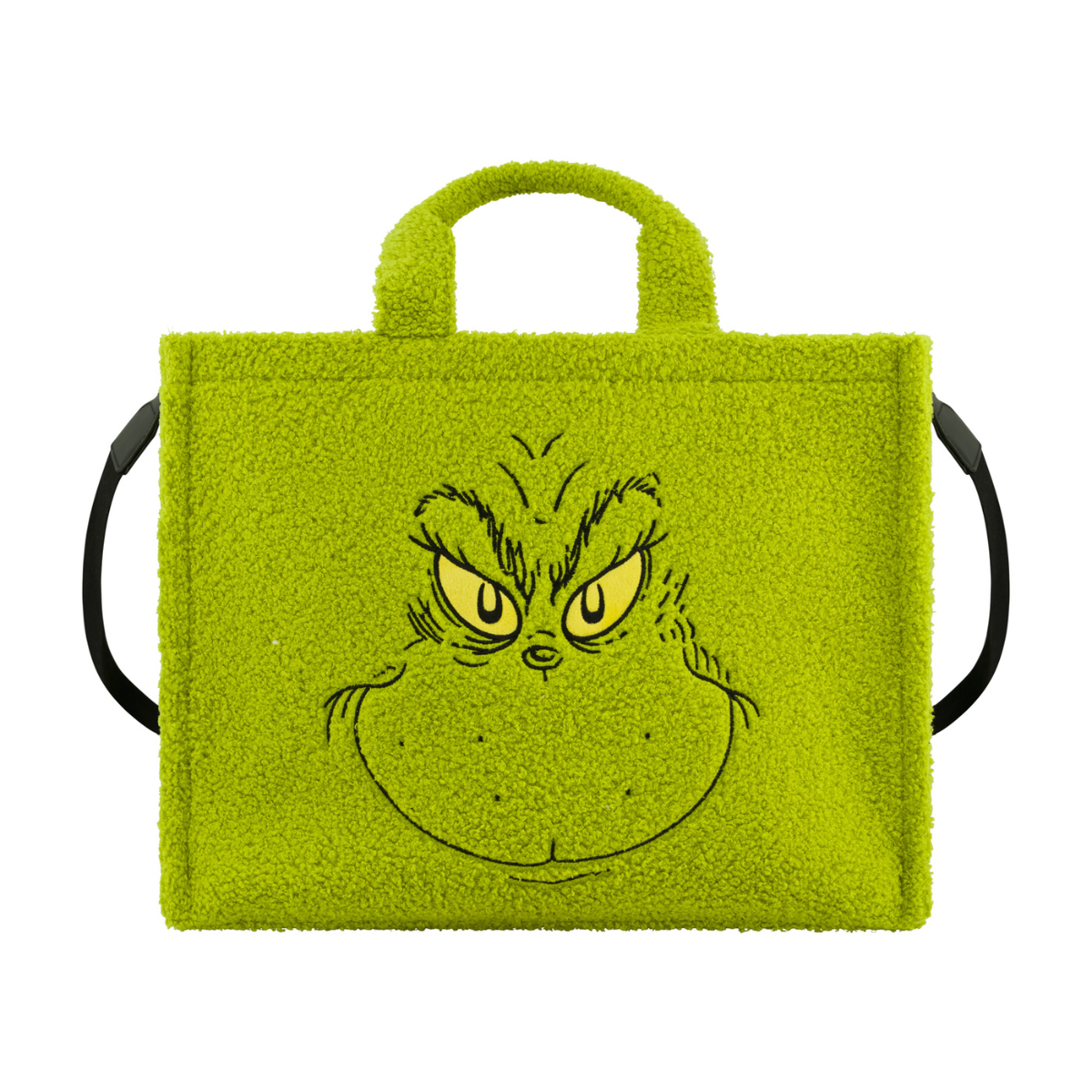 Grinch Big Face Travel Tote with Trolly Strap