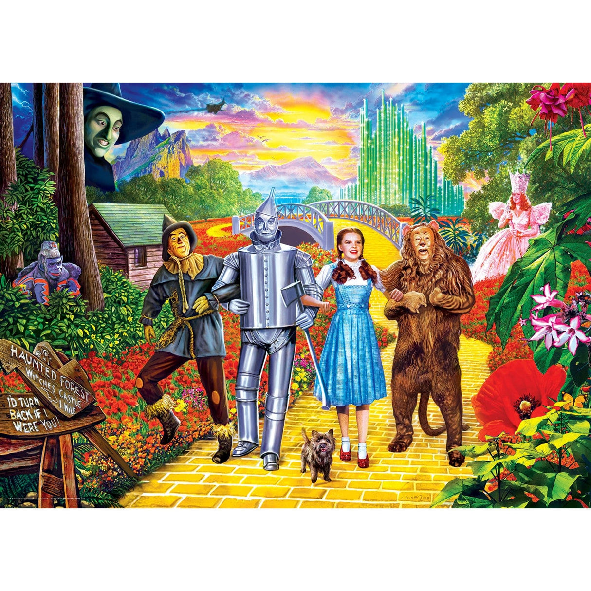 The Wizard of Oz - Off to See the Wizard 1000 Piece Jigsaw Puzzle