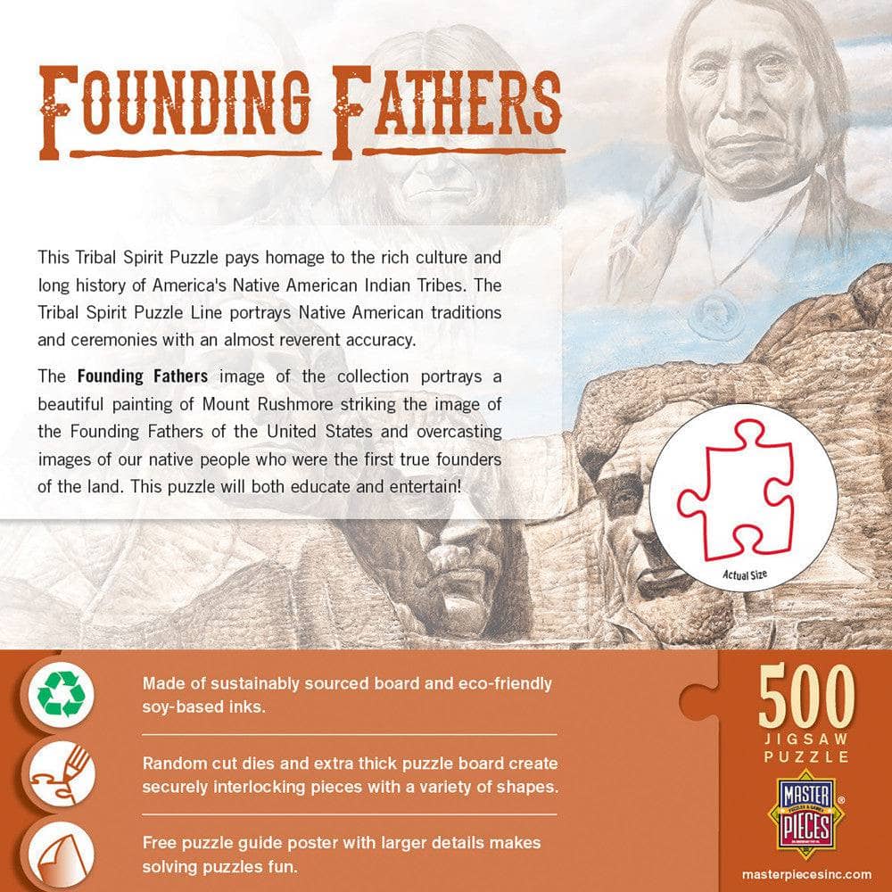 Founding Fathers 500 Piece Jigsaw Puzzle