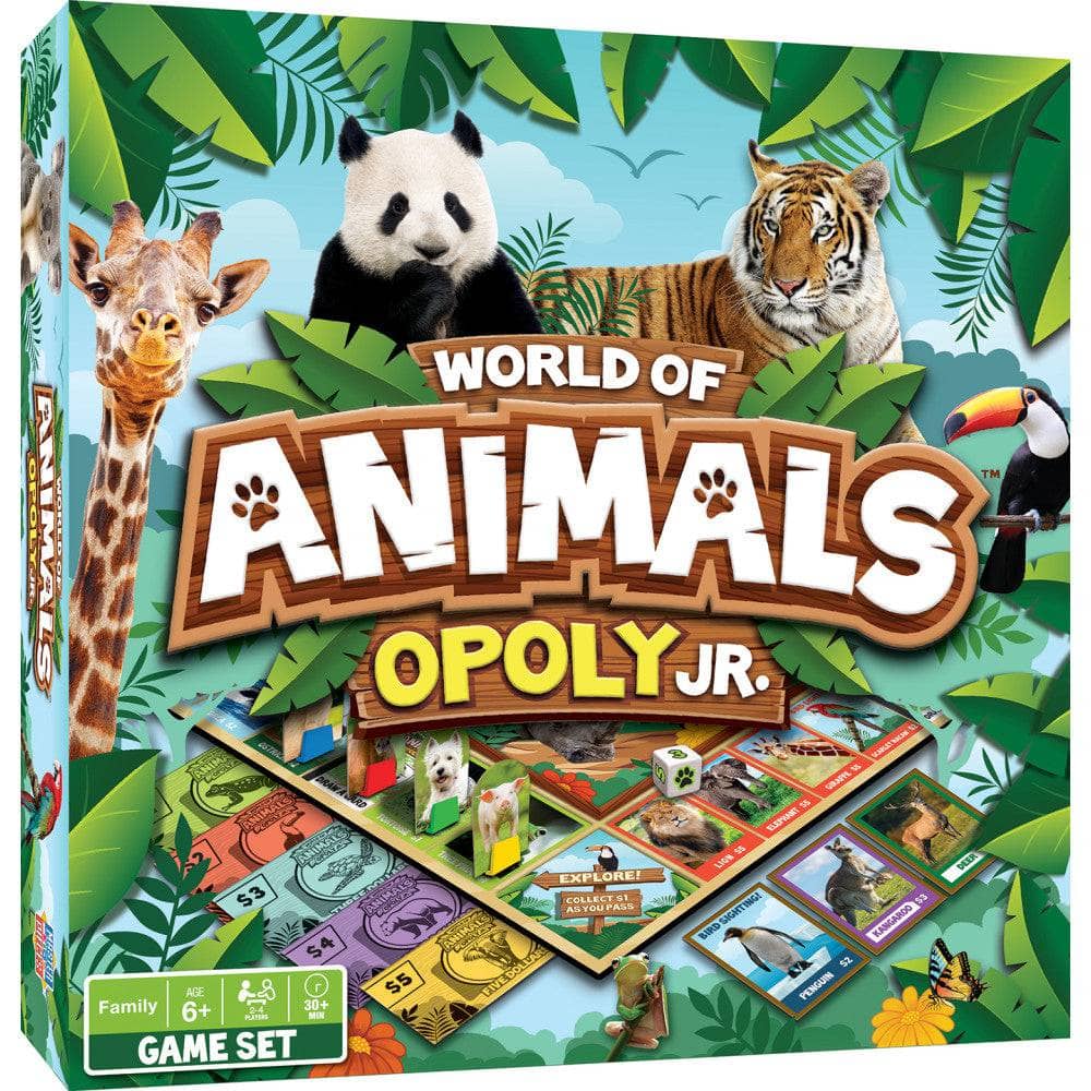 World of Animals Opoly Junior
