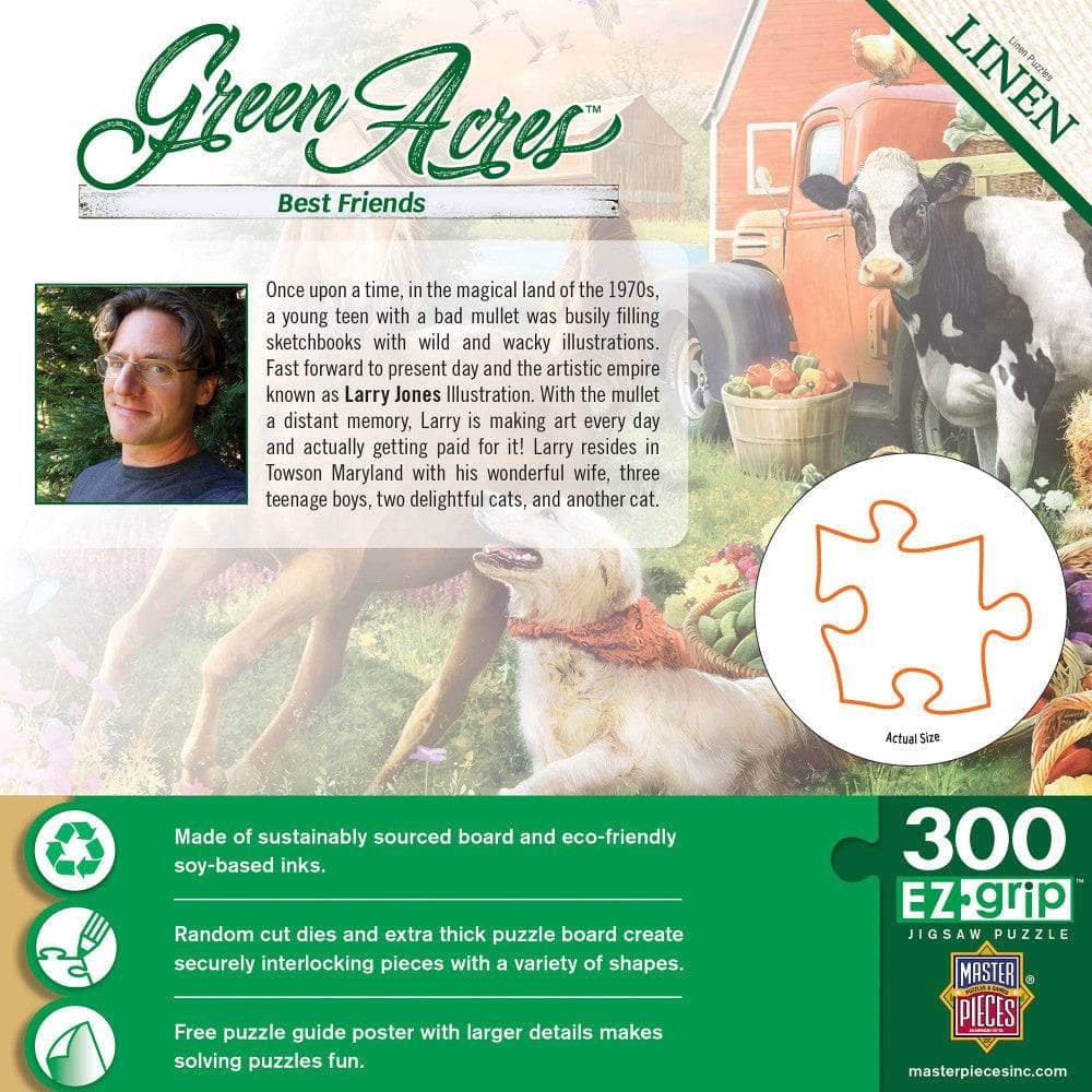 Green Acres - Best Friends 300 Piece EZ Grip Jigsaw Puzzle