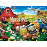 Green Acres - Quilt Country 300 Piece EZ Grip Jigsaw Puzzle