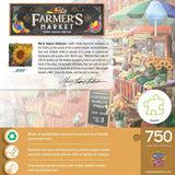 Farmer's Market - Town Square Booths 750 Piece Jigsaw Puzzle