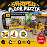 CAT - Dump Truck 36 Piece Floor Jigsaw Puzzle