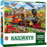 Railways - Frontier Rails 1000 Piece Jigsaw Puzzle