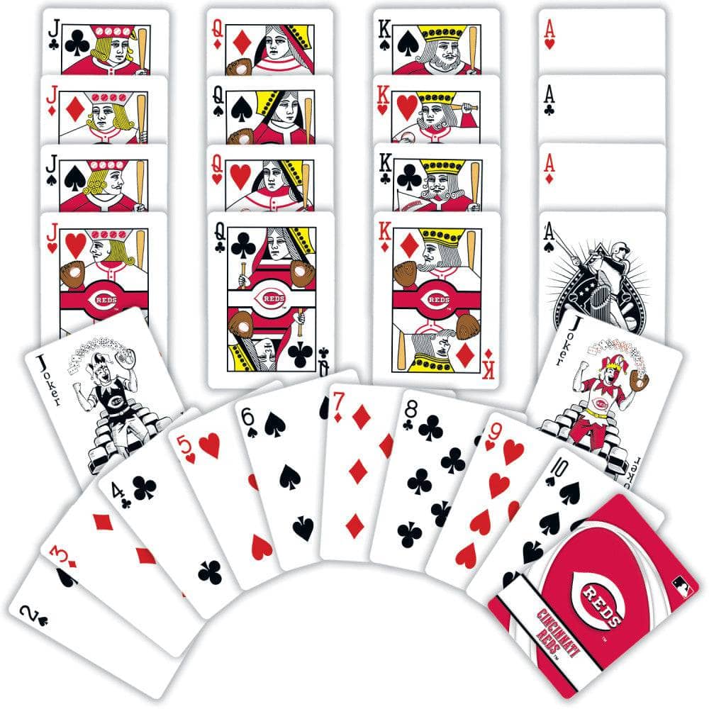 Cincinnati Reds Playing Cards - 54 Card Deck