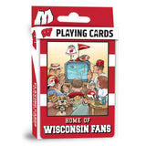 Wisconsin Badgers Fan Deck Playing Cards - 54 Card Deck