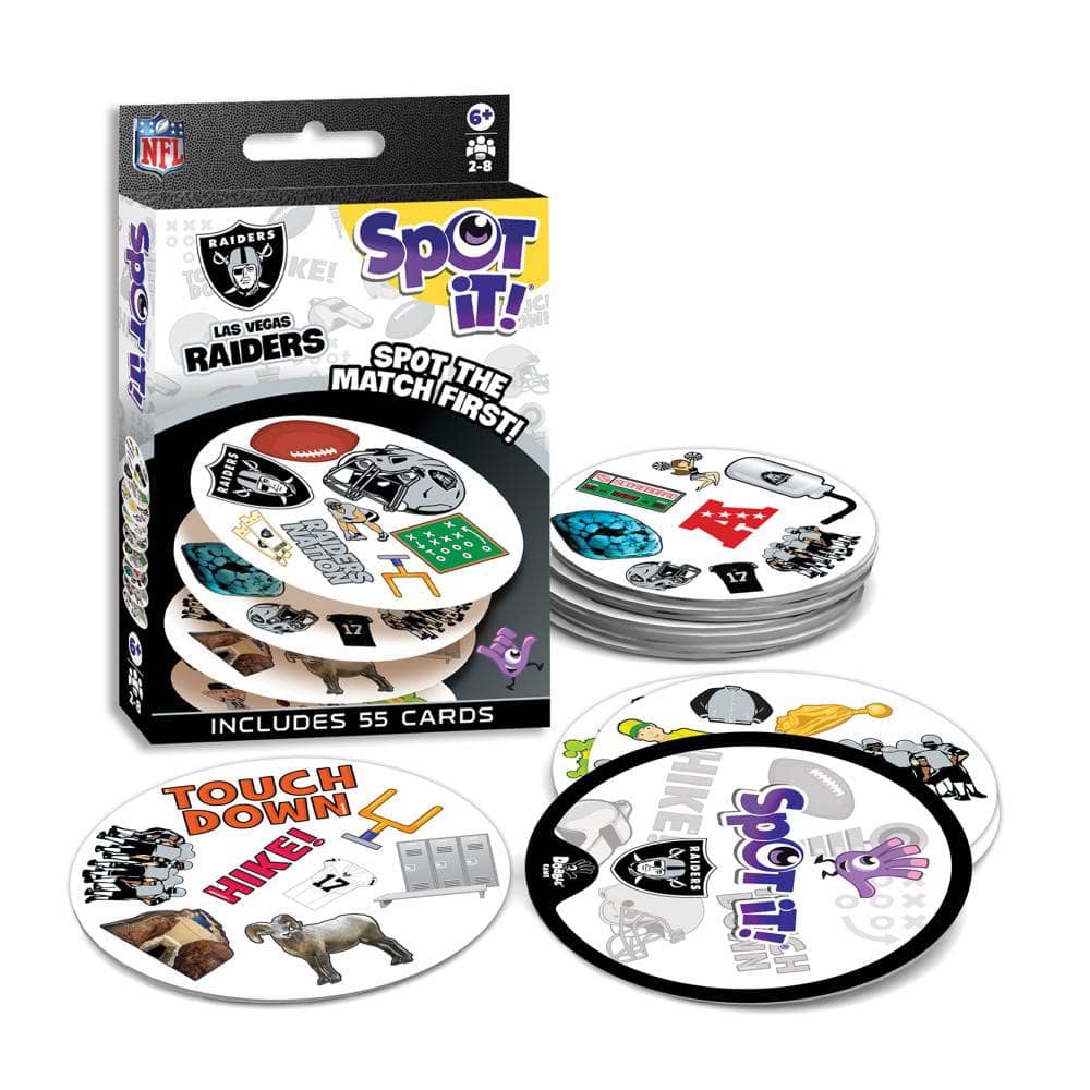 Las Vegas Raiders Spot It! Card Game
