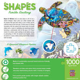 Shapes - Turtle Sailing 1000 Piece Shaped Jigsaw Puzzle