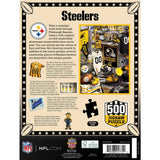 Pittsburgh Steelers - Locker Room 500 Piece Jigsaw Puzzle