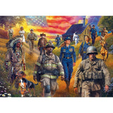 Celebrate America - American Honor 1000 Piece Jigsaw Puzzle