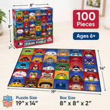 MLB Mascots 100 Piece Jigsaw Puzzle