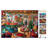Happy Holidays - Mistletoe Market 300 Piece EZ Grip Jigsaw Puzzle