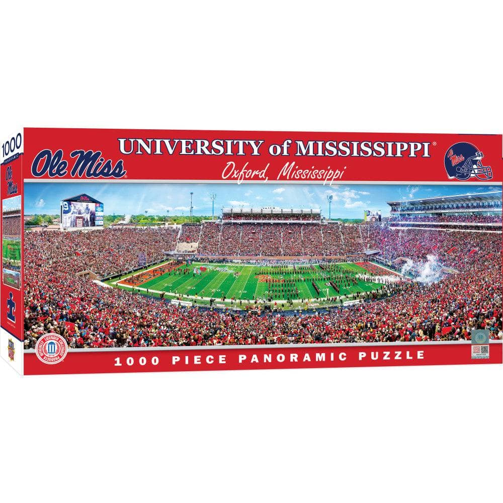 Ole Miss Rebels - 1000 Piece Panoramic Jigsaw Puzzle