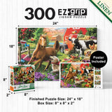 Green Acres - Best Friends 300 Piece EZ Grip Jigsaw Puzzle