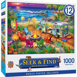 Seek & Find - Beach Bum Bliss 1000 Piece Jigsaw Puzzle