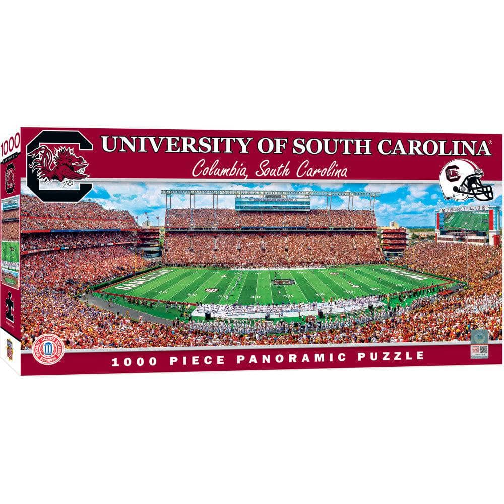 South Carolina Gamecocks - 1000 Piece Panoramic Jigsaw Puzzle