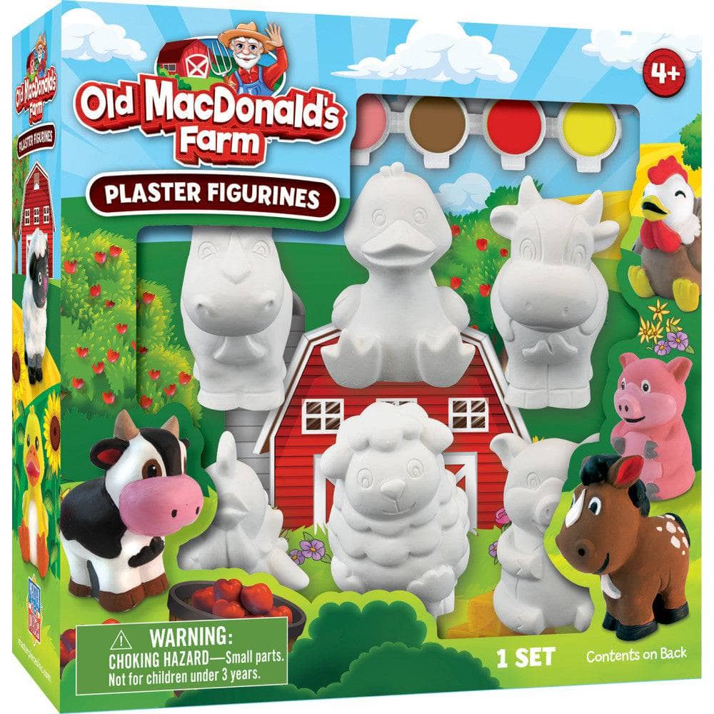 Old MacDonald's Farm - Plaster Figurine Paint Set