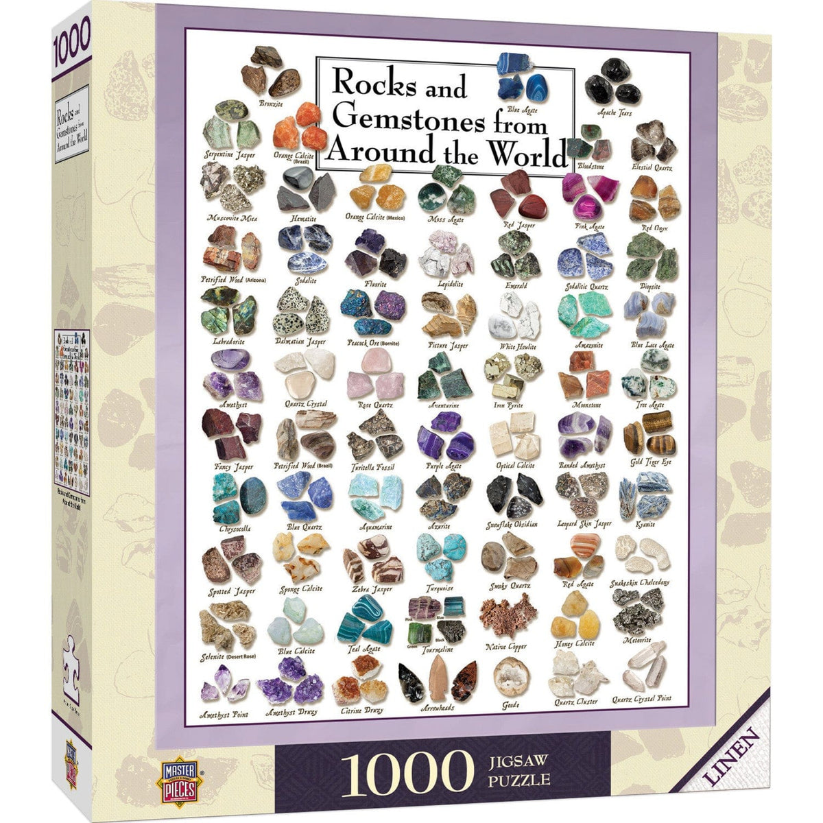 Jigsaw Puzzles Rocks Rocks & Gemstones from Around the World 1000 Piece Jigsaw Puzzle ...